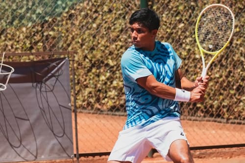 El chileno avanzó en el Challenger de Concepción. Foto: @legionsudam