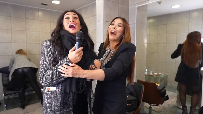 En un nuevo video del canal de Pamela Díaz, conversó con Myriam Hernández, quien la sorprendió con una particular broma sobre su ex pareja, Jean Philippe Cretton.