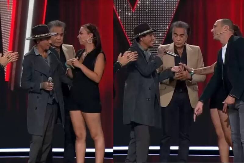 Con anillo de Beto Cuevas y con "El Puma" de Cúpido