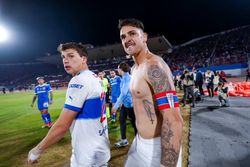 Fernando Zampedri está a 6 goles del récord de máximo artillero en la historia de la UC. Foto: Agencia Aton.