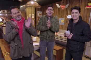 "Te mereces el éxito": "Los Socios de la Hamburguesa" comparten con reconocido youtuber chileno