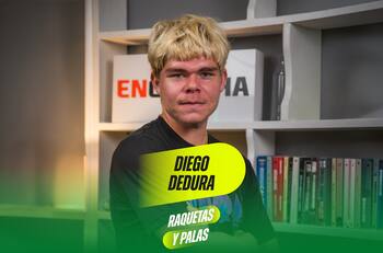 Diego Dedura-Palomero en Raquetas y Palas