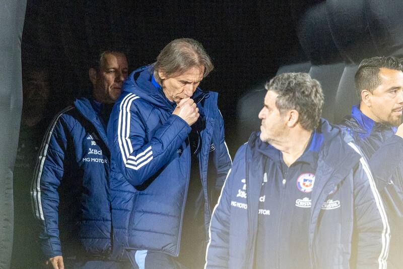 Ricardo Gareca sigue sin encontrar el camino en la Selección Chilena. Foto: Felipe Escobedo.