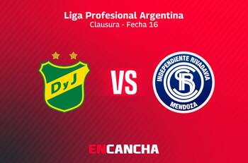 MARCADOR FINAL | Defensa y Justicia 0 - Independiente Riv. (M) 2 por Torneo Clausura 2025