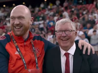 La mítica visita que tuvo Manchester United a minutos de disputar la final de Europa League