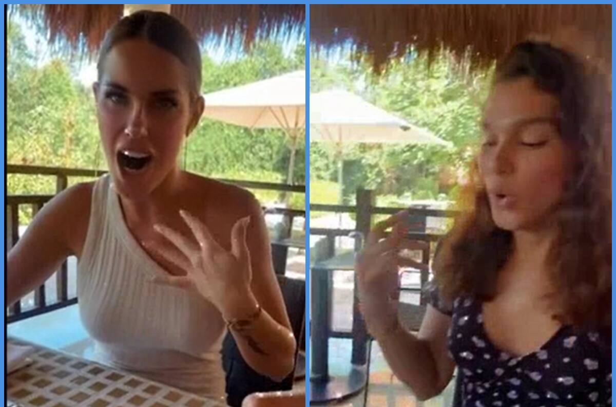 Iván Cabrera no podía aguantar la risa: Gala Caldirola y Helenia Melán sufrieron probando un ají muy picante