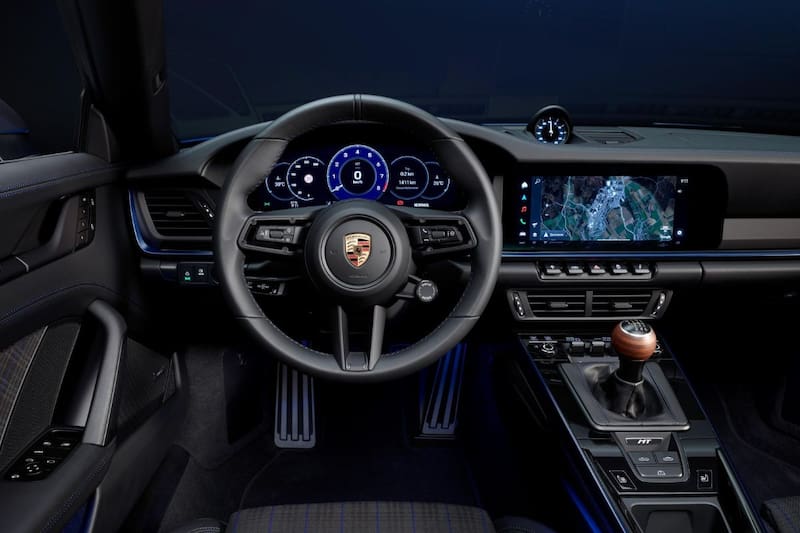 El Porsche 911 Carrera T es una de las opciones pensadas en los más puristas