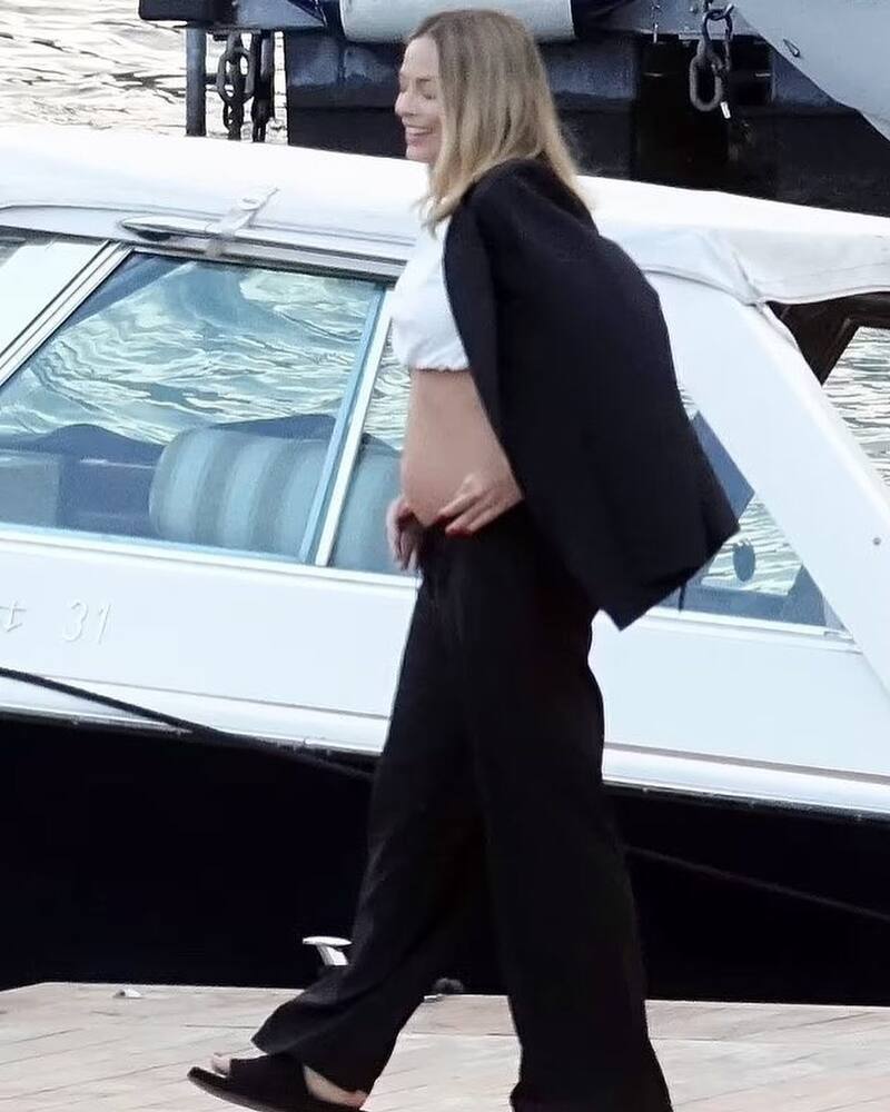Margot Robbie tendrá a su primer bebé