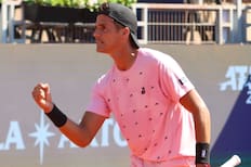 El tenista argentino que está lesionado pero igual vino al Chile Open: “No me lo quería perder”