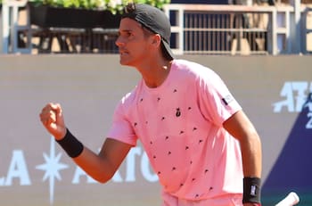 El tenista argentino que está lesionado pero igual vino al Chile Open: “No me lo quería perder”