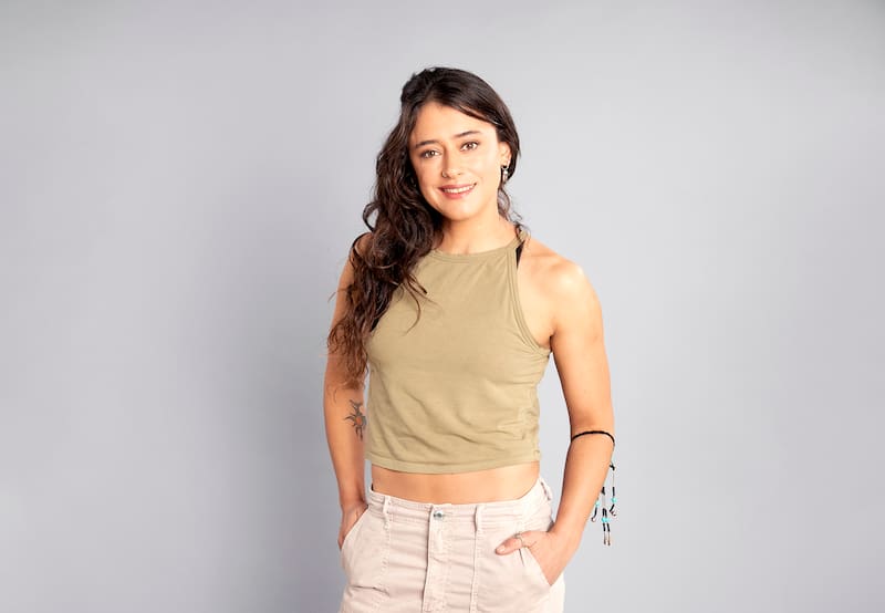 Es la prima de Pangal Andrade.