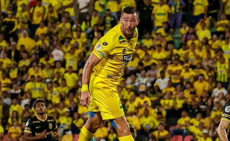 habló sobre el partido ante Colo Colo. Foto: Atlético Bucaramanga en Instagram.