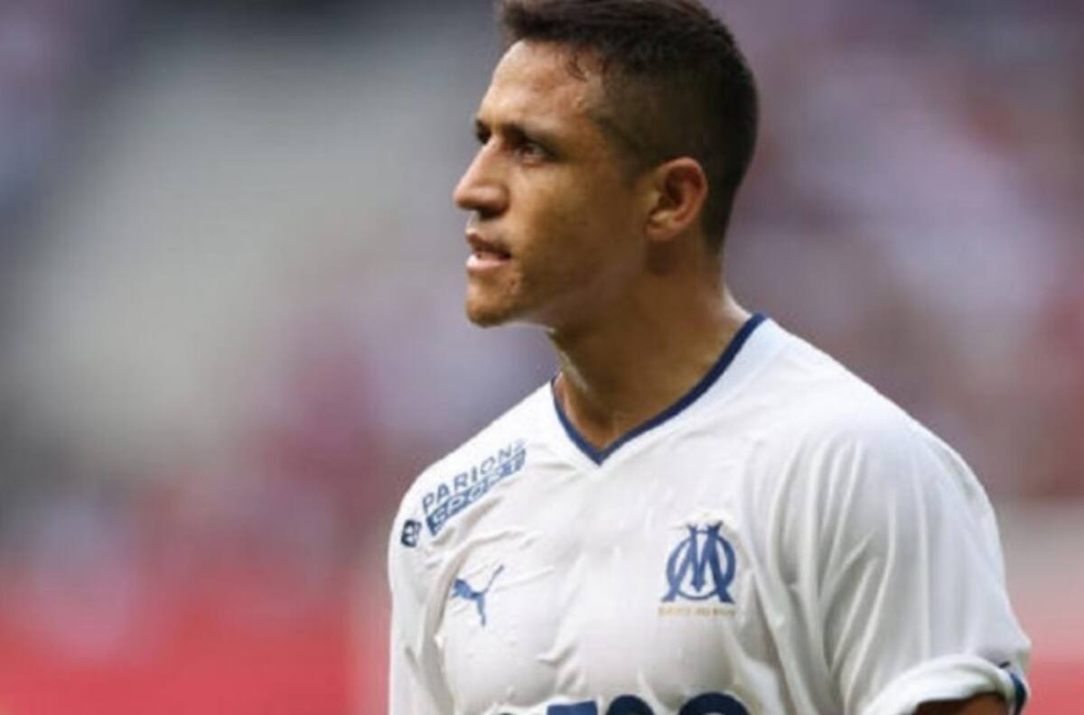 Alexis Sánchez no pudo darlo vuelta y Niza terminó con el invicto del Olympique de Marsella