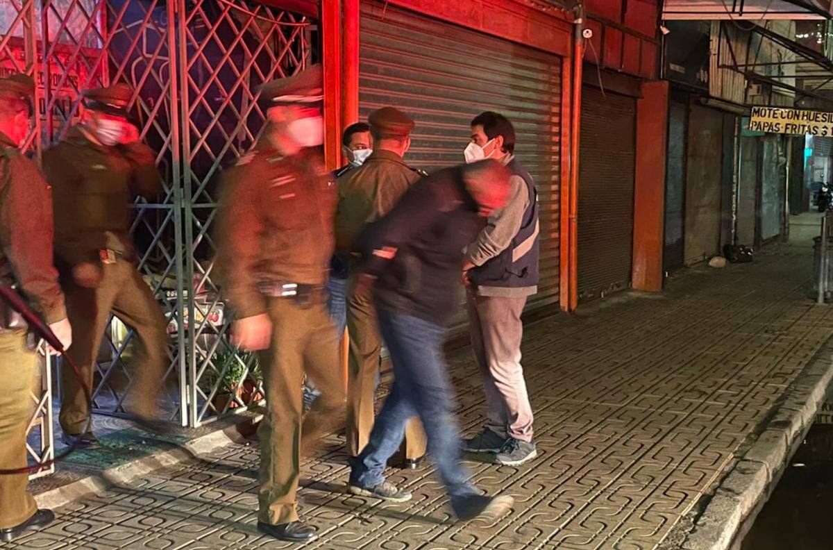 Local de apuesta funcionaba ilegalmente en Curicó: se registraron 13 detenidos