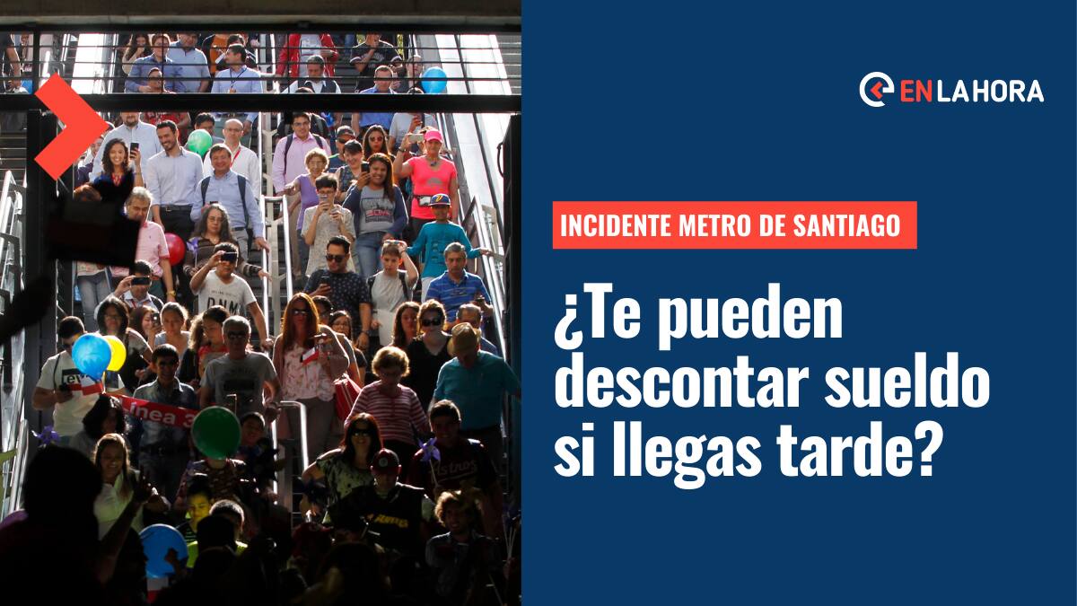 Falla eléctrica en el Metro: ¿Pueden descontarte sueldo o sancionarte si llegas atrasado?