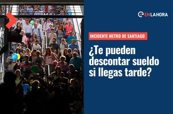 Falla eléctrica en el Metro: ¿Pueden descontarte sueldo o sancionarte si llegas atrasado?