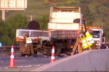VIDEO | Conductor falleció tras colisionar con un camión detenido en la Ruta 68