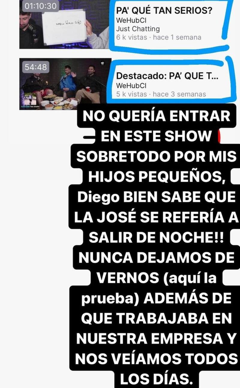 Luis Jiménez respondió a los dichos de su hijo. Créditos: Instagram