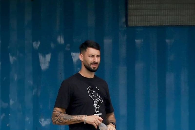 El arquero uruguayo fue visto en el estadio de Recoleta. Foto: Hispanos de Corazón.