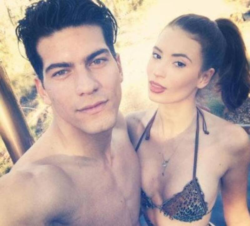 Julia Fernandes e Ignacio Lastra se conocieron en el reality "Ganar o Servir". Créditos: Instagram