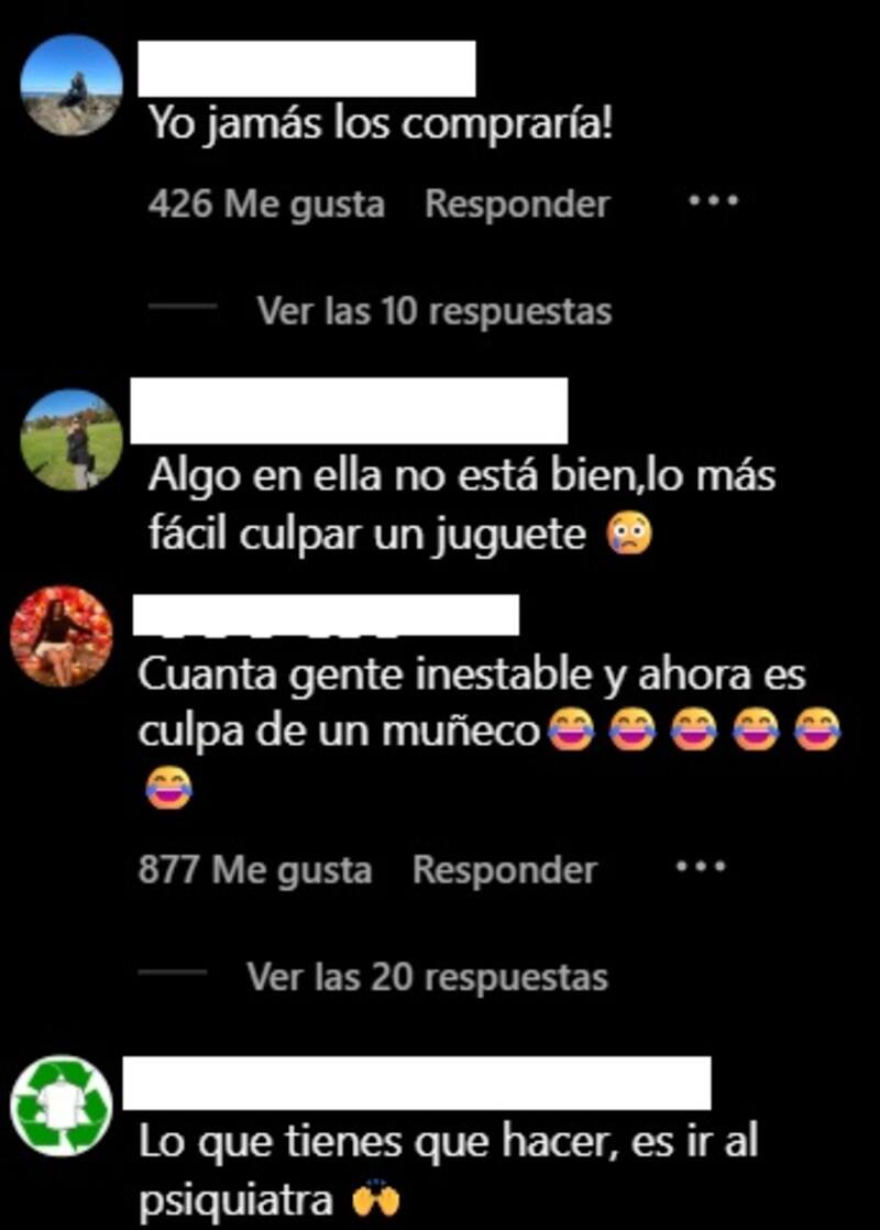 Reacciones a su comentado video.