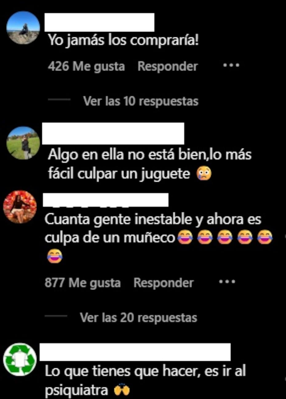 Reacciones a su comentado video.