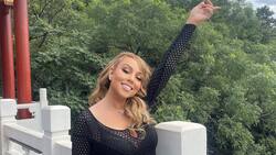 Mariah Carey deslumbra en la Gran Muralla China con sus gemelos: “¡Nadie me advirtió sobre los tacones!”