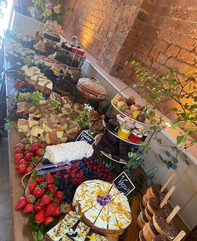 Parte de la comida que se sirvió / Instagram