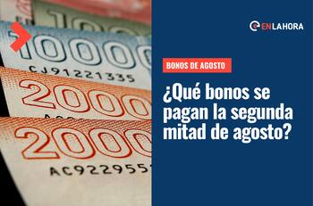Bonos de agosto: ¿Qué beneficios se pagan desde la segunda mitad hasta fin de mes?