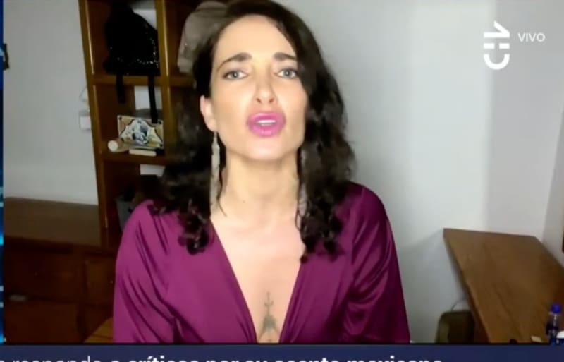 La modelo se defendió en Primer Plano.