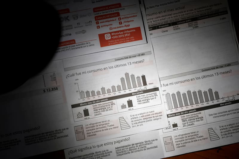 El cargo de comenzará a aplicar en las boletas a nivel nacional en los próximos meses. Créditos: Sebastian Cisternas/Aton Chile.