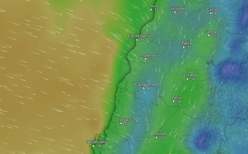 Conoce cuáles son las zonas que se verán afectadas con más de 400 ml de lluvia este fin de semana.