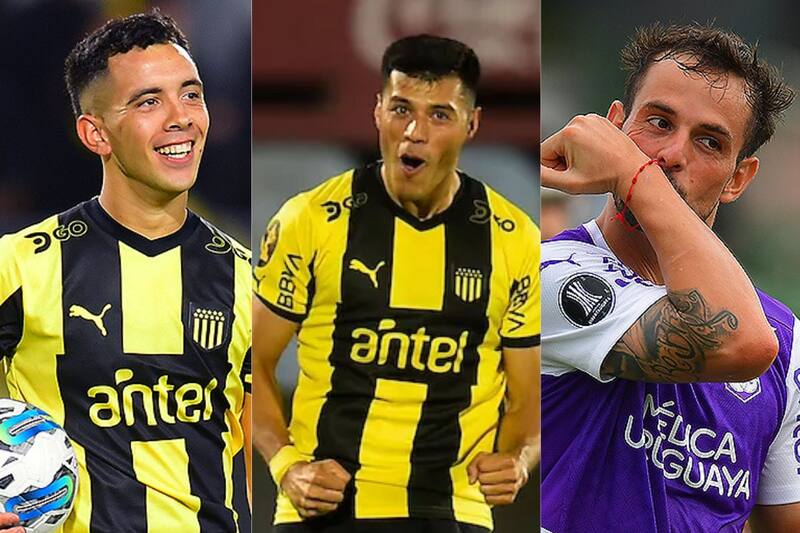 brillan en el fútbol uruguayo.