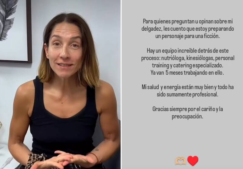 La actriz respondió a sus haters. Créditos: Instagram