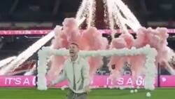 ¿No será mucho? Defensa del PSG utilizó el Parque de los Príncipes para la revelación de género de su bebé