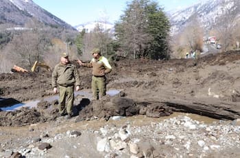 VIDEO | El desolador estado en que quedó zona donde aluvión cobró la vida de matrimonio tras arrasar con su casa
