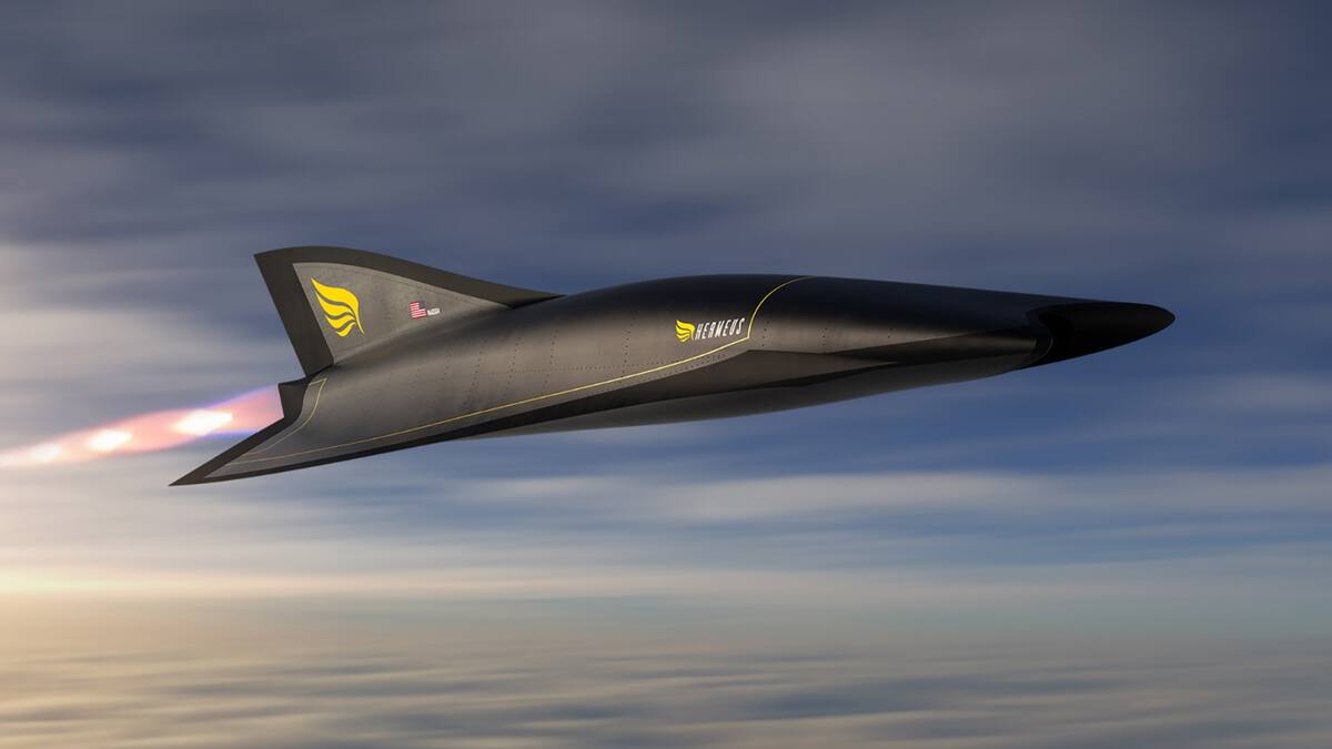 VIDEO I El primer prototipo de avión de pasajeros que supera en cinco veces la velocidad del sonido