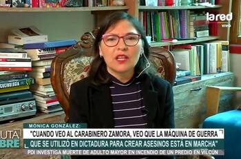 Alejandra Matus por actuar de Carabineros en puente Pío Nono: "Si no había intención dolosa, ¿por qué no bajaron a rescatarlo?"