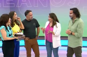 "Son muy importantes en mi vida": Panelista de "Tu Día" se emociona hasta las lágrimas con saludo de cumpleaños