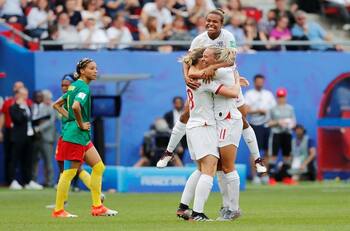 Inglaterra se metió a cuartos de final de la Copa del Mundo Femenina tras golear a Camerún