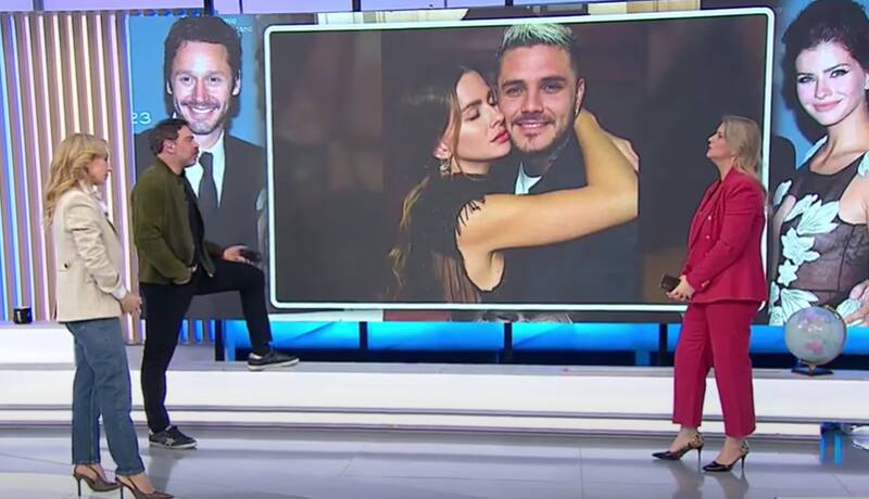 El panel del matinal hablando del escándalo de la semana.