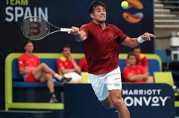 Cristian Garin conoció a su rival en la segunda ronda del Masters de Roma tras la baja de Carlos Alcaraz