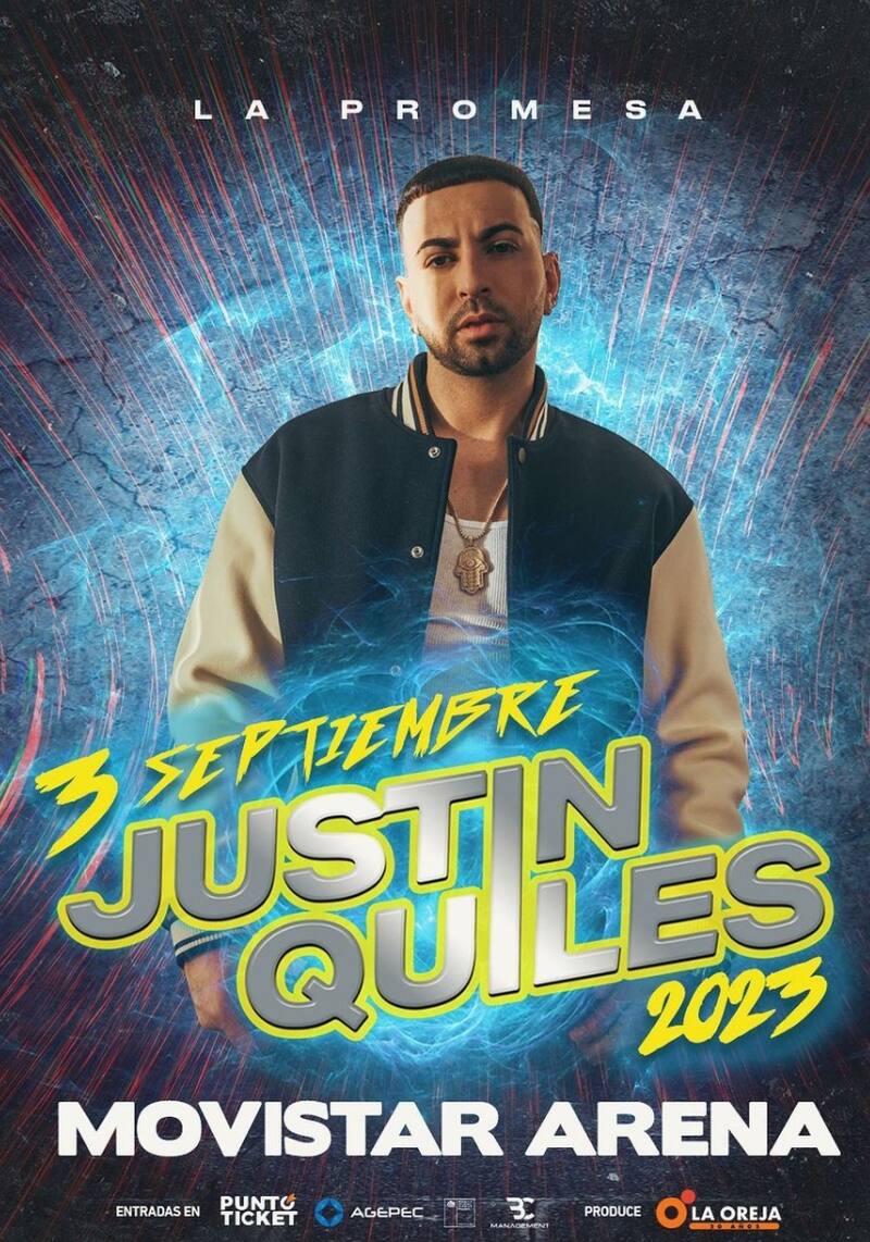 Afiche concierto J Quiles / Créditos: Instagram