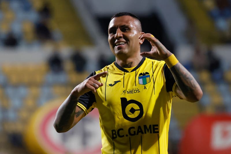 Marcó el gol del triunfo para O'Higgins sobre Everton. Foto: Agencia Aton.