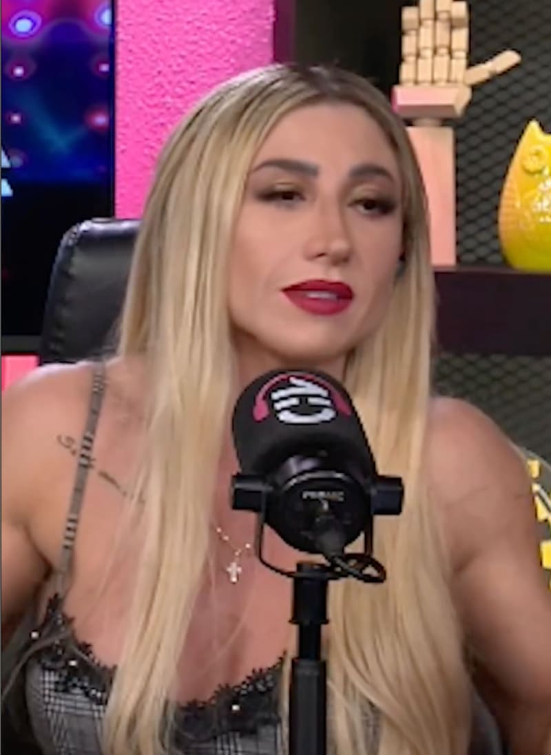 La modelo se lanzó contra Pancha Merino.