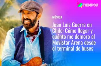Juan Luis Guerra en Chile: Cómo llegar y cuánto me demoro al Movistar Arena en micro y metro desde el terminal de buses