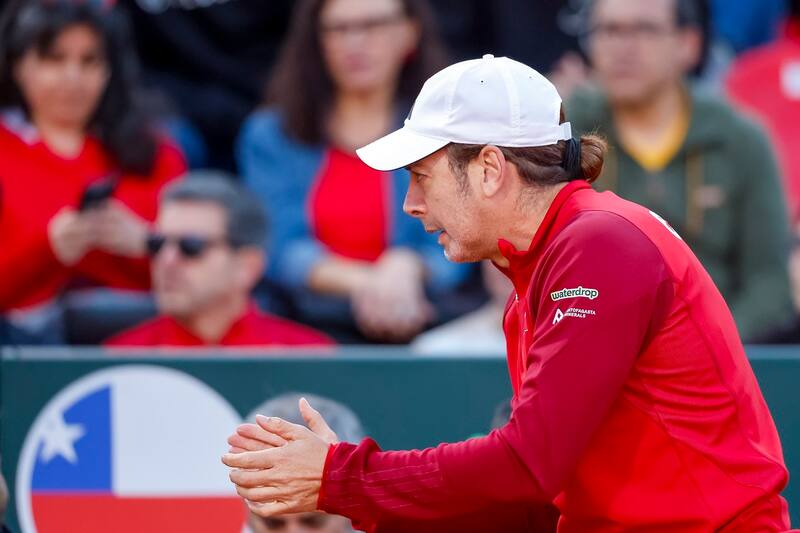 , capitán del equipo chileno de Copa Davis. Agencia Aton