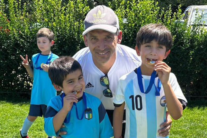 En familia, su momento predilecto.