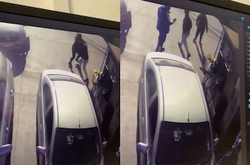 VIDEO | Mujer capta agresión que sufrió por parte de sujeto en bencinera de Renca