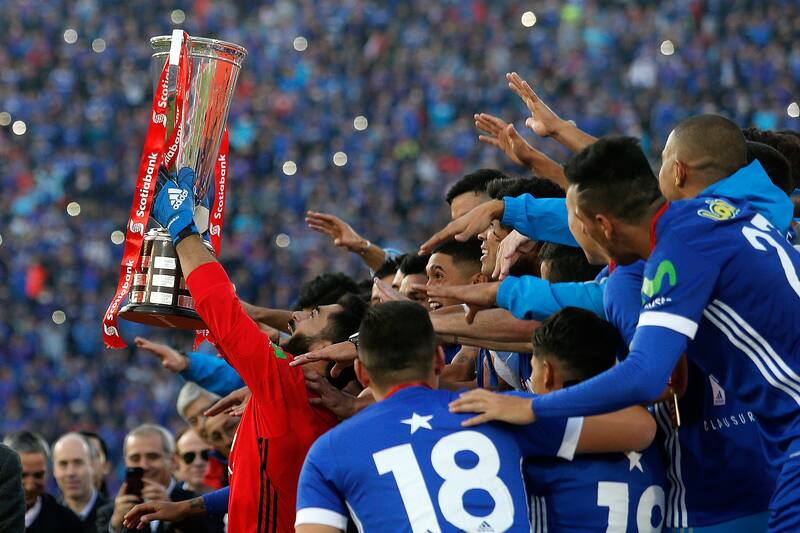 Iván Rozas fue campeón con los azules en la temporada 2017. Disputó 6 partidos como titular en aquella campaña.